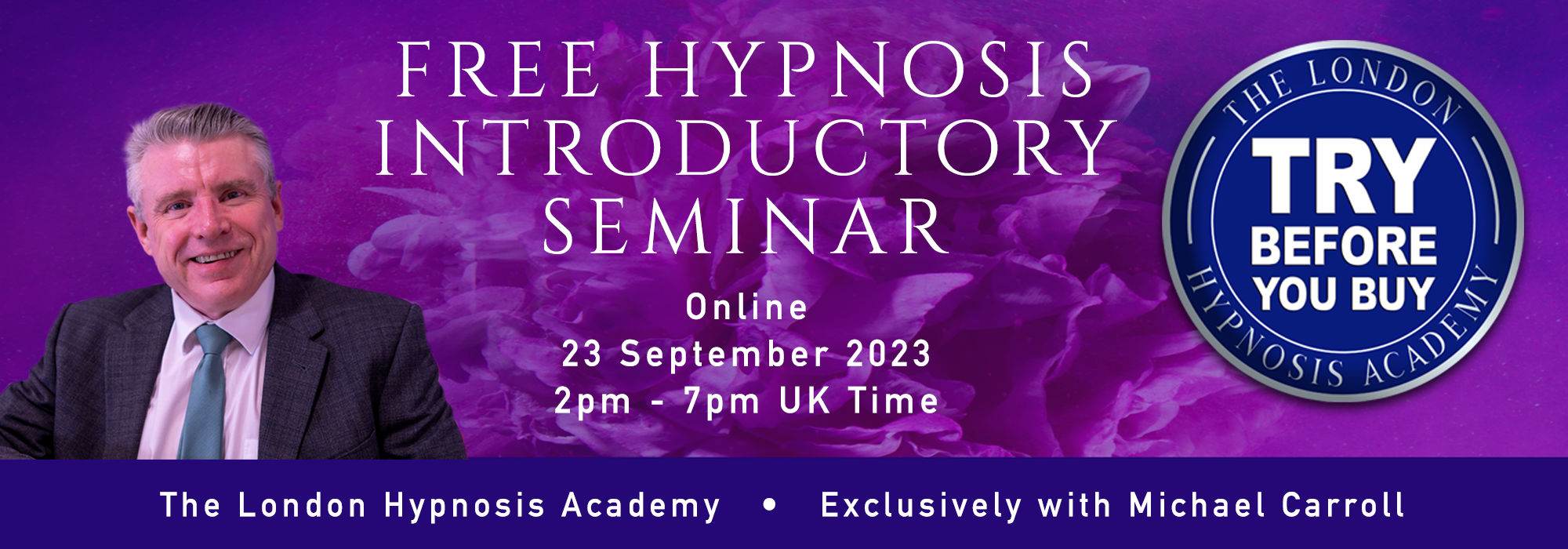 Free Hypnosis Introductory Seminar